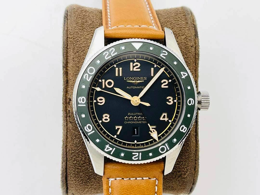 Longines Spirit ZuIu Time L3.812.4.63.2 LG Factory 1:1 Best Edition Replica Watch Black Dial